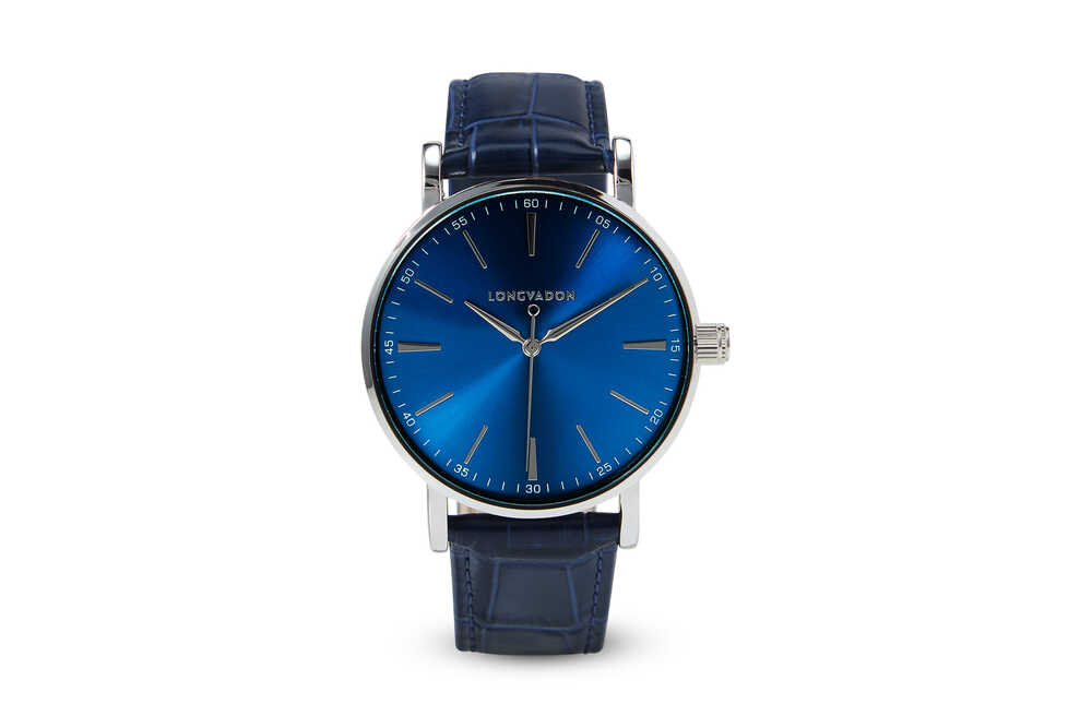 Longvadon Classic Watch - Bleu Nuit